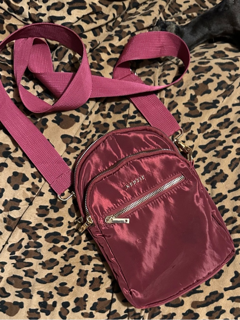 Burgundy metallic pro body bag